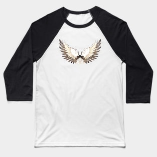 Light Wings ( White Wings ) Baseball T-Shirt